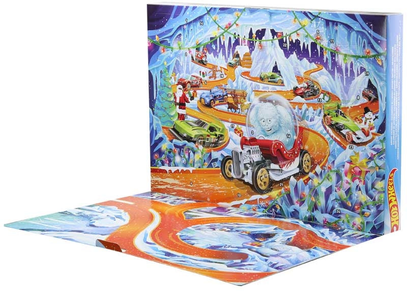 Hot Wheels 2026 Advent Calendar: 24 Days of Die-Cast Cars & Festive Accessories