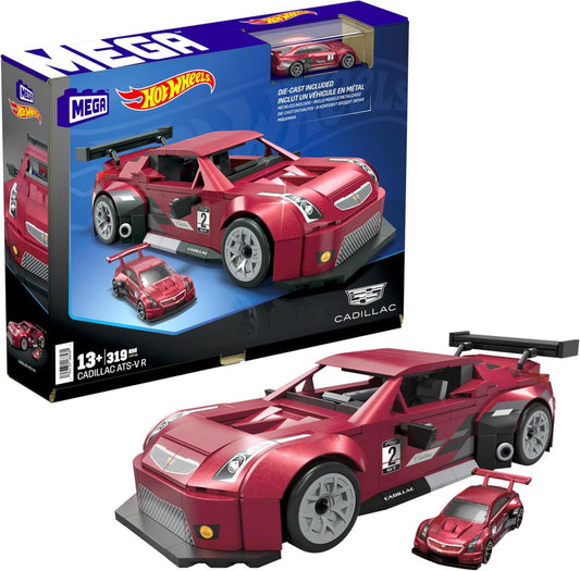 MEGA Hot Wheels Cadillac ATS-V R Collector Building Set