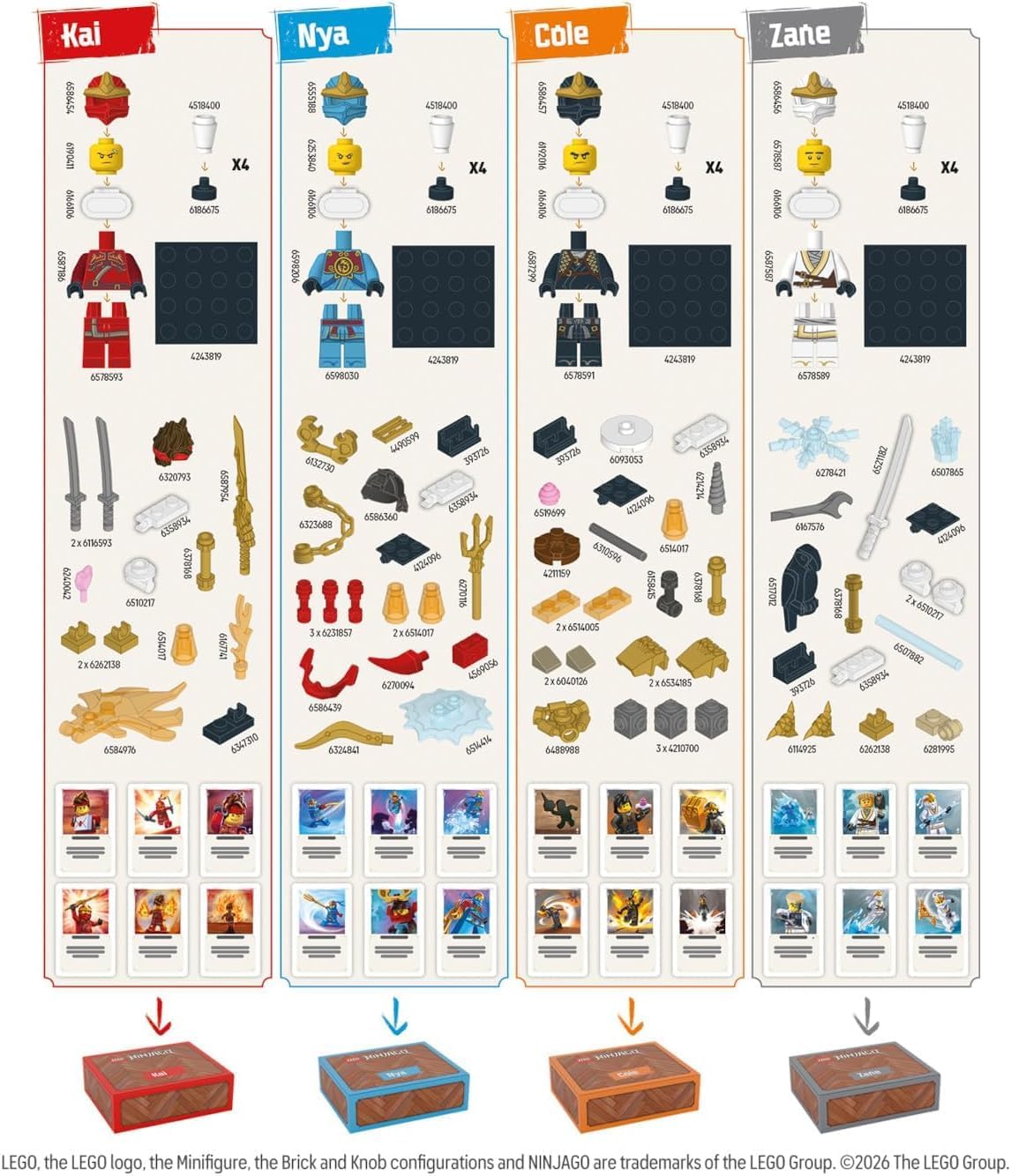 Ninjago Destiny’s Bounty Adventures 74970