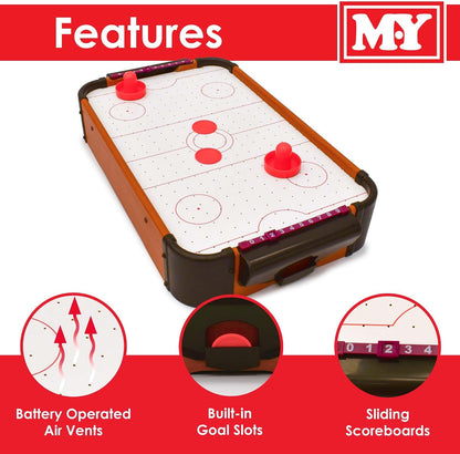 M.Y 55 x 31cm Table Top Air Hockey