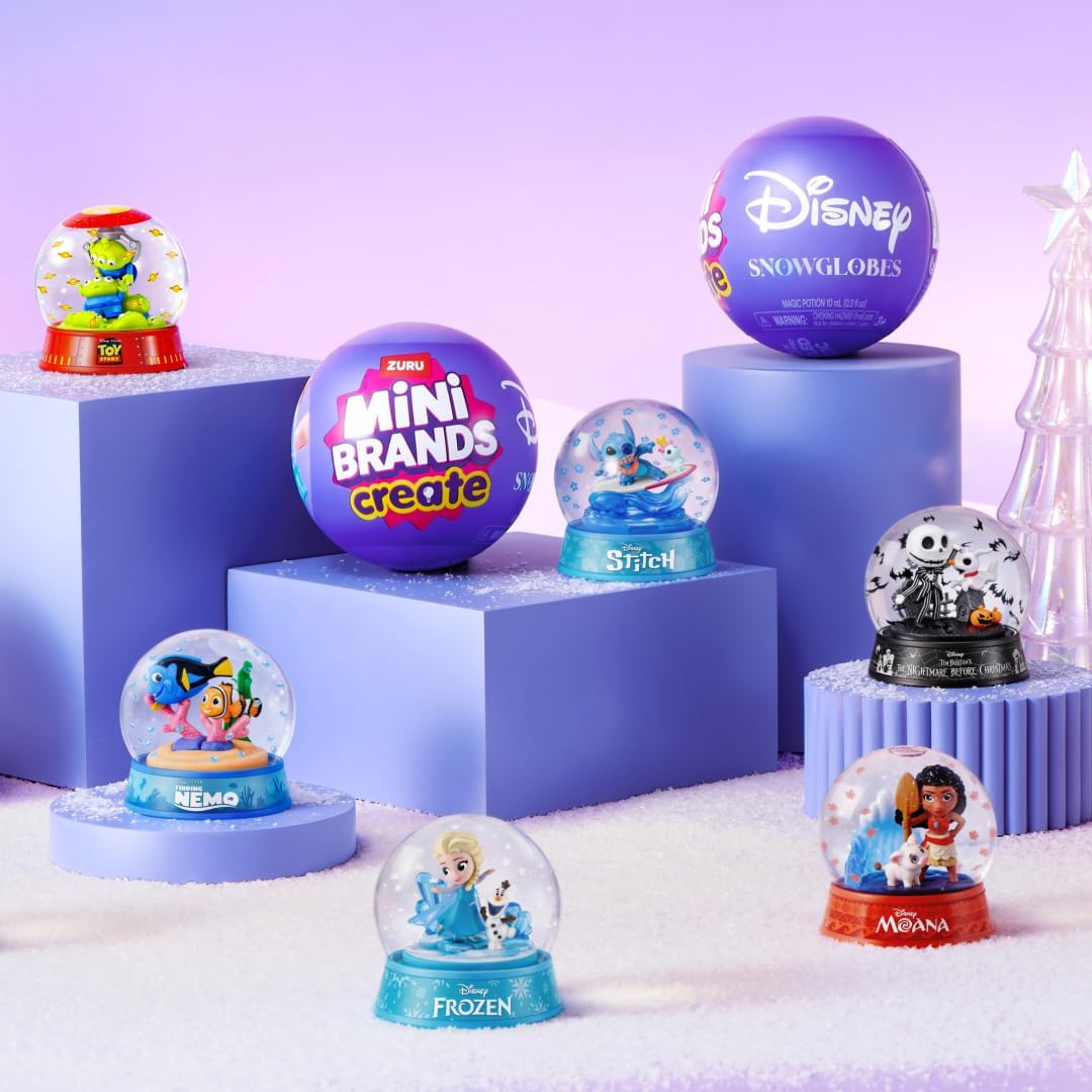Mini Brands Mini Snow Globe Disney Capsule Series 1 by ZURU
