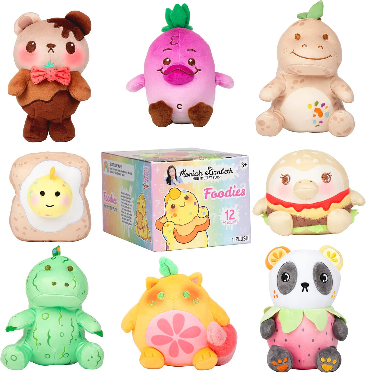 Moriah Elizabeth Foodies Series 5 - 6" Mini Mystery Plush – Surprise Blind Pack