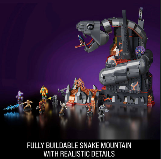 Mattel Brick Shop Masters of the Universe Clash at Snake Mountain