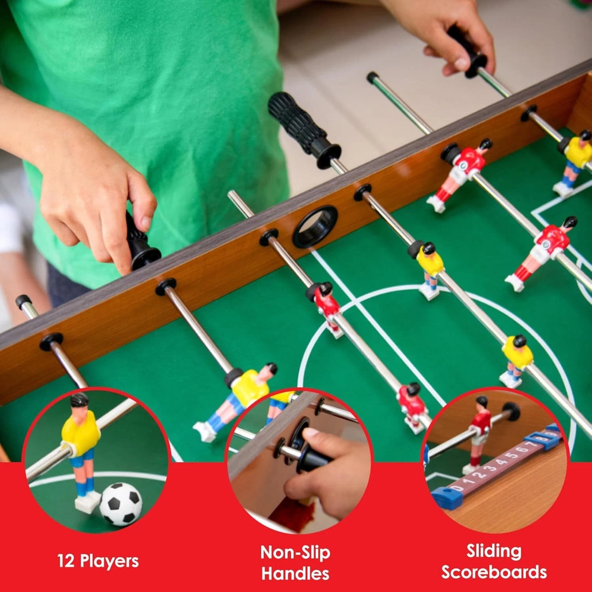 M.Y 27" Freestanding Table Top Football Game