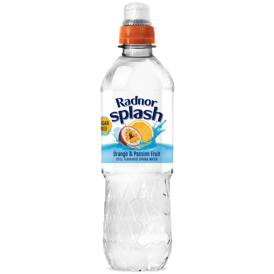 perfectly clear still water orange and passion fruit