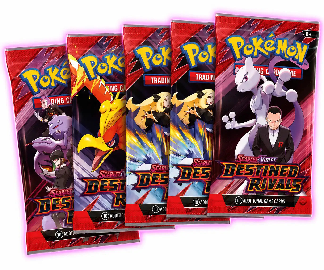Pokemon TCG Scarlet Violet Destined Rivals SV10 single booster pack front