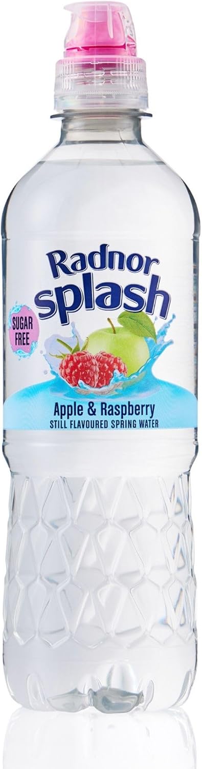 Radnor Splash Apple and Raspberry Sugar Free Flavoured Water 500ml