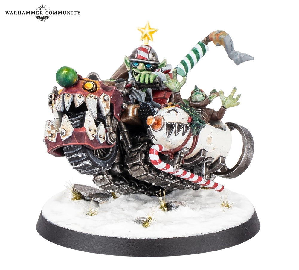 Warhammer 40,000: Da Red Gobbo’s Squigmobile