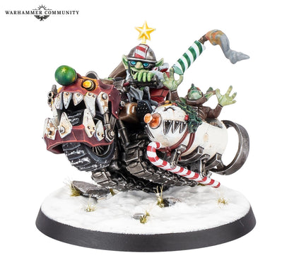 Warhammer 40,000: Da Red Gobbo’s Squigmobile
