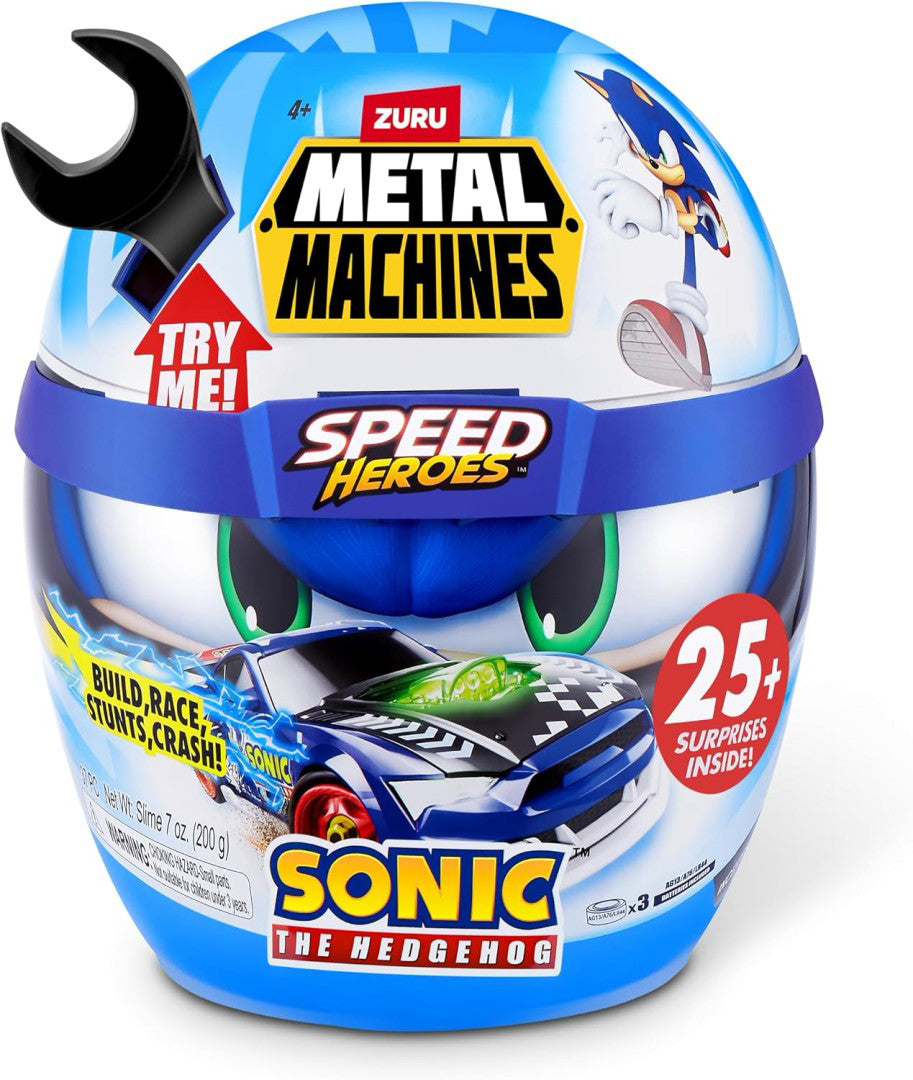 Metal Machines Sonic the Hedgehog Speed Heroes by ZURU