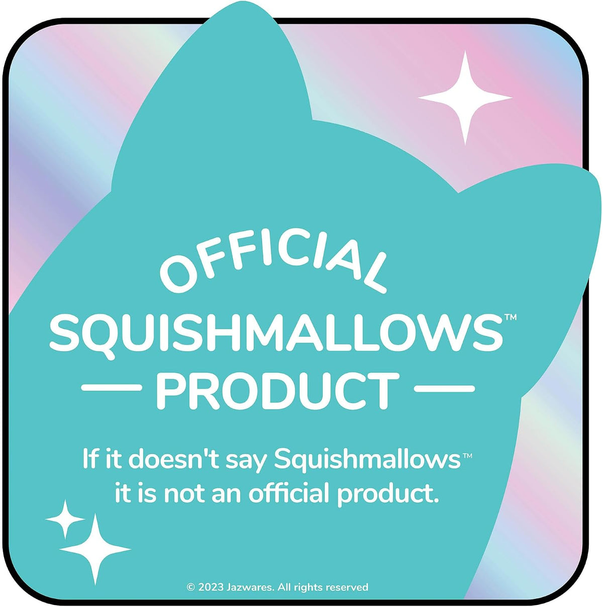 Squishmallows Disney Stitch Wearing Beanie