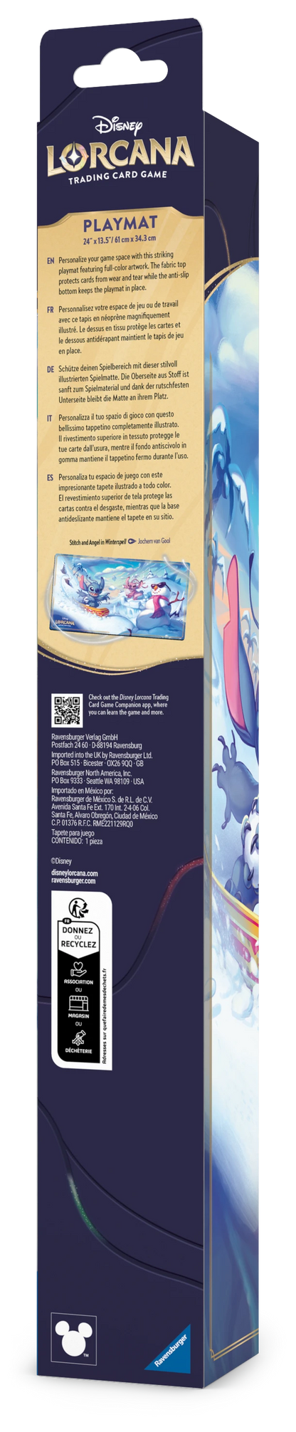 Disney Lorcana TCG: Stitch and Angel Playmat (Set 14)