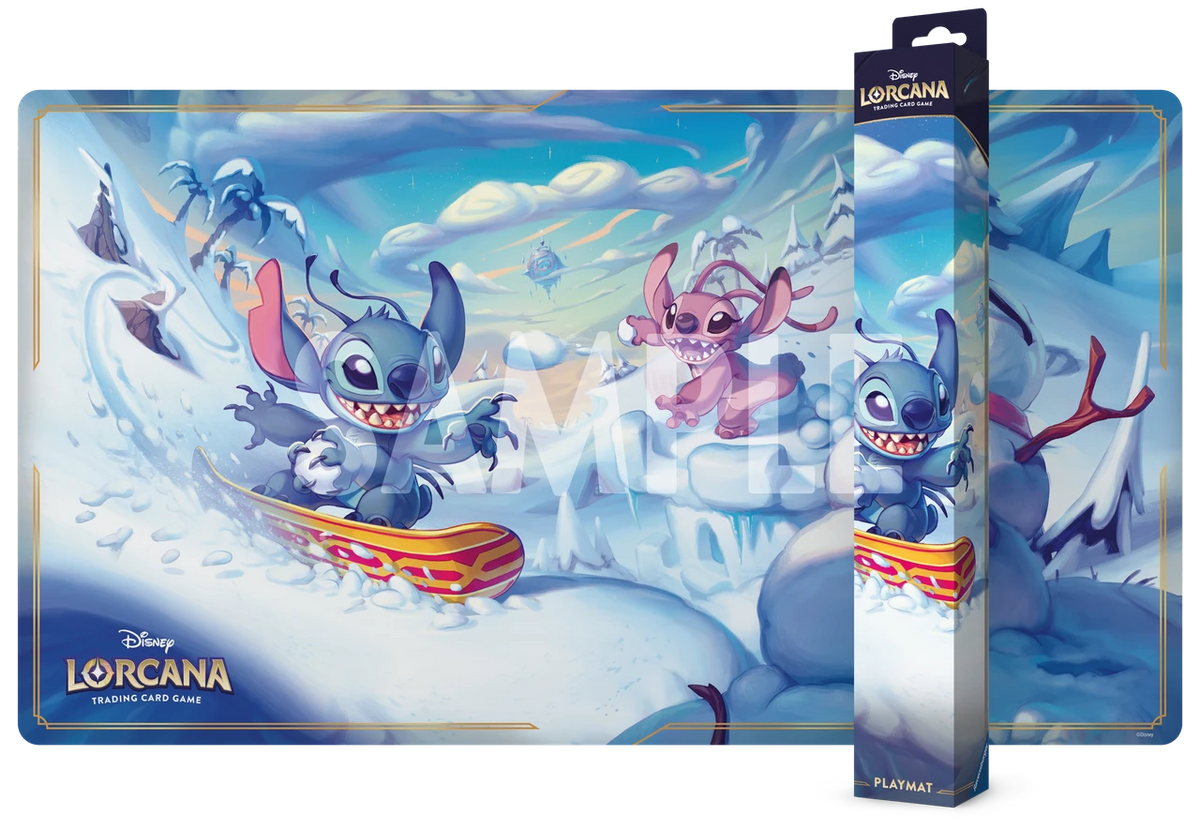 Disney Lorcana TCG: Stitch and Angel Playmat (Set 14)