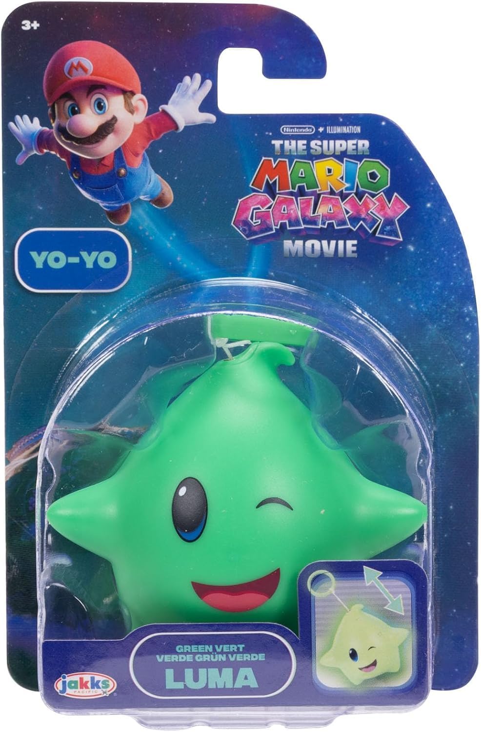 Super Mario Galaxy Movie Luma Yo-Yo | Glow in the Dark