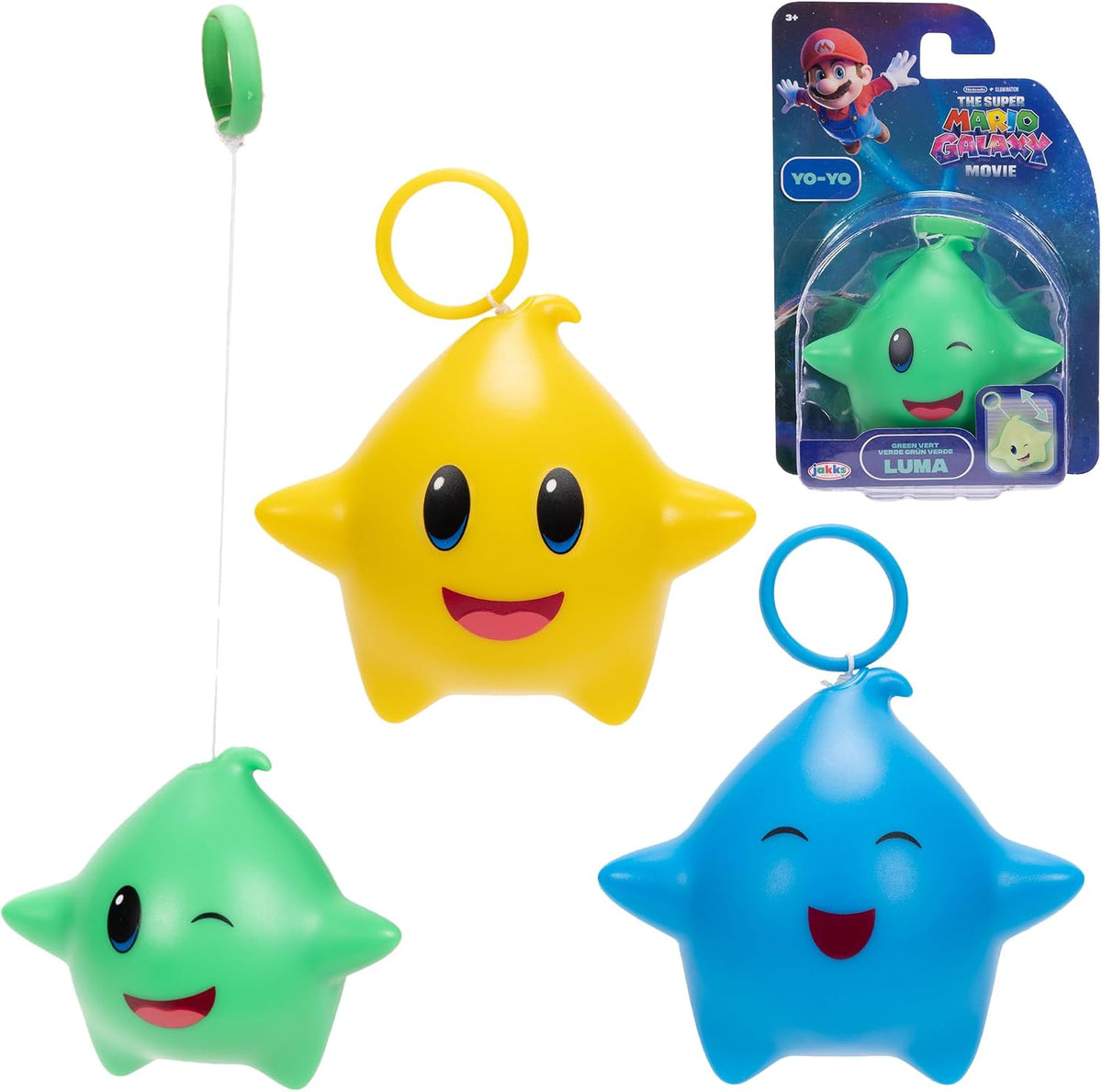 Super Mario Galaxy Movie Luma Yo-Yo | Glow in the Dark