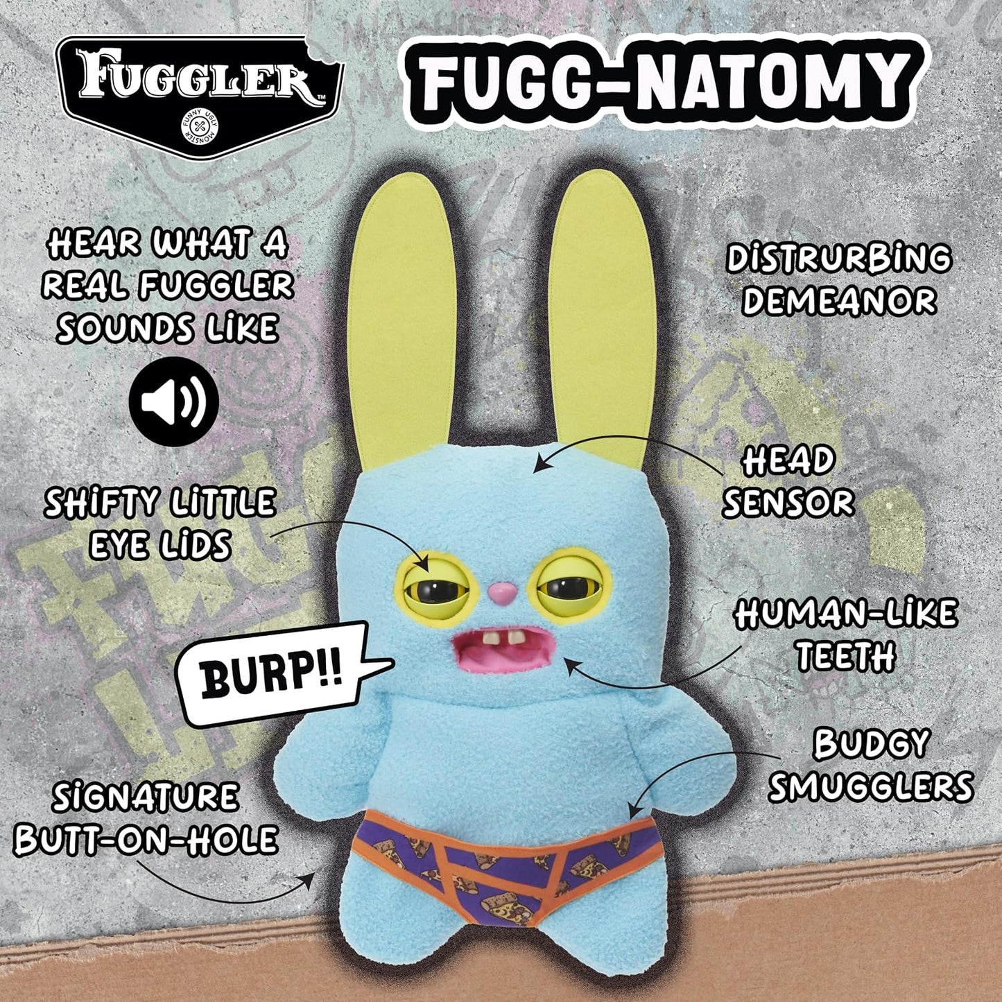 Fugglers Rabid Rabbit Deluxe Puppetronic