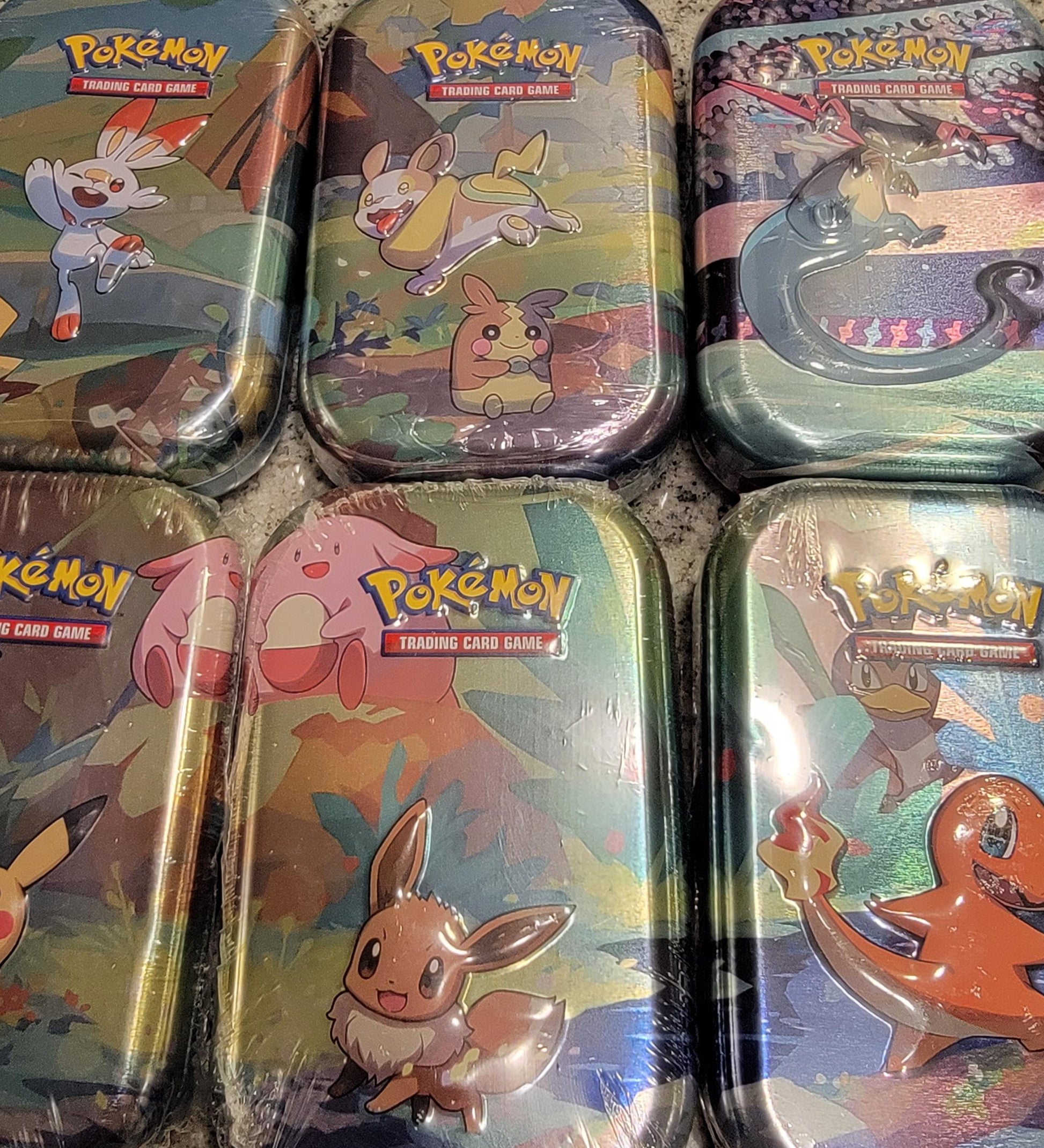 pokemon cards tin uk Mystery Pokemon Tin Bundle