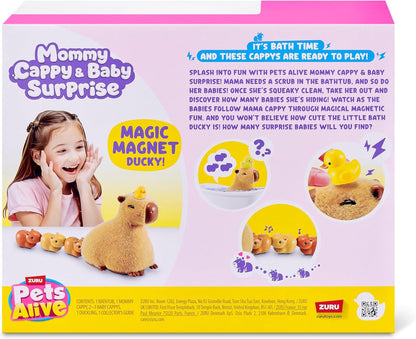 Pets Alive Mommy Capybara and Baby Surprise by ZURU