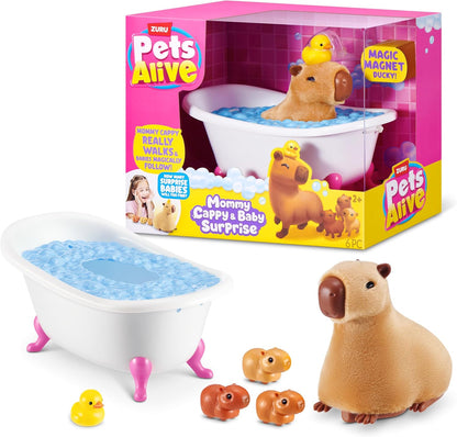 Pets Alive Mommy Capybara and Baby Surprise by ZURU